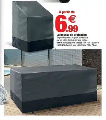Bazarland La Housse De Protection offre