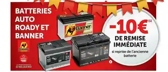 Batteries Auto Roady Et Banner