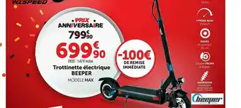 Roady Trottinette électrique Beeper offre