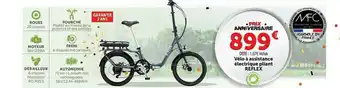 Roady Vélo à Assistance électrique Pliant Reflex offre