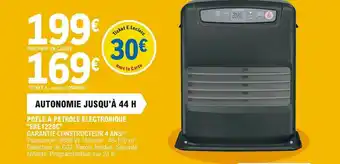 Poêle à Pétrole électronique