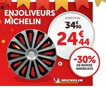 Roady Enjoliveurs Michelin offre