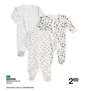 Zeeman Pyjama Nouveau-né offre