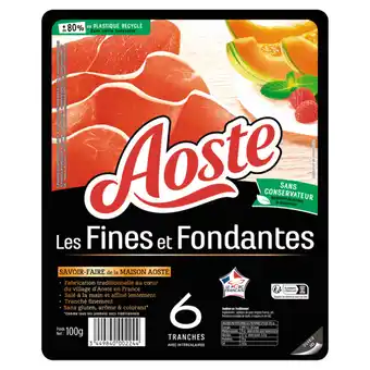 Auchan Supermarché Les Fines Et Fondantes Aoste offre