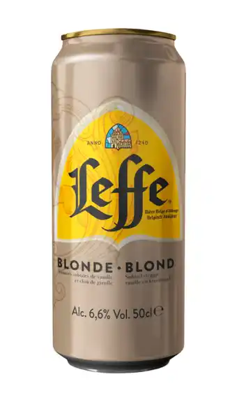 Auchan Supermarché Bière Blonde Leffe offre