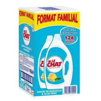 Auchan Lessive Liquide Savon De Marseille Le Chat offre