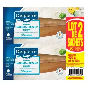 Auchan Filets De Harengs Fumés Delpierre offre