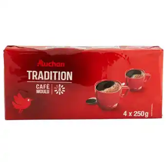 Auchan Café Moulu Tradition Auchan offre