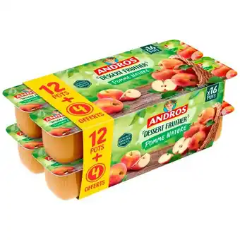 Auchan Dessert Fruitier Andros offre