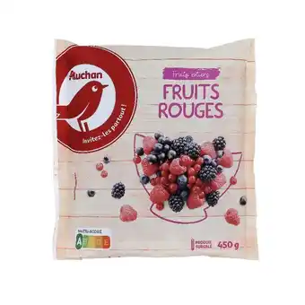 Auchan Mélange De Fruits Rouges Surgelés Auchan offre