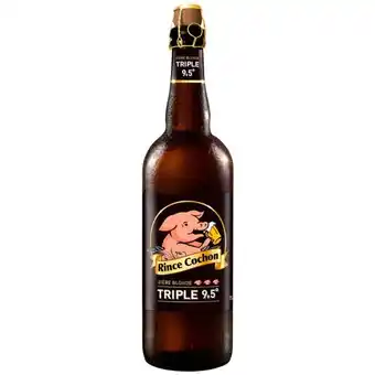 Auchan Bière Triple Rince Cochon offre