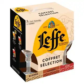 Auchan Coffret Sélection Abbaye De Leffe offre