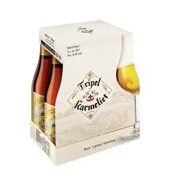 Auchan Bière Tripel Karmeliet offre