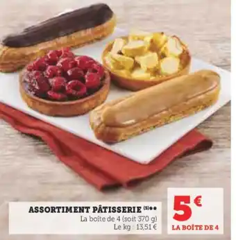 Hyper U ASSORTIMENT PÂTISSERIE offre