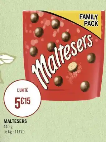 Géant Casino Maltesers offre