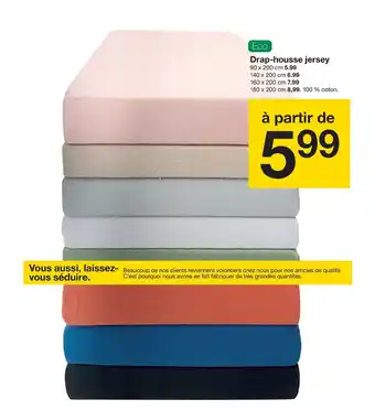 Drap-housse jersey