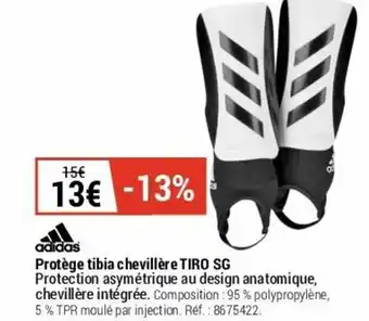 Decathlon Protège tibia chevillère offre