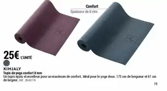 Decathlon Tapis de yoga confort offre