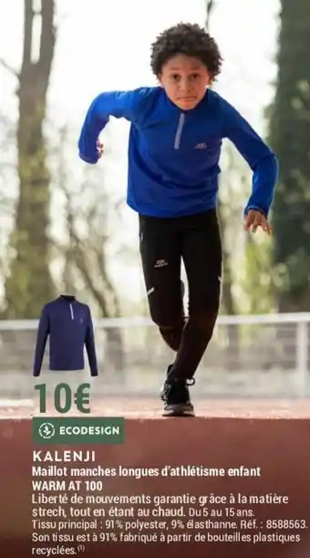 Decathlon Maillot manches longues offre