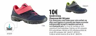Chaussures MH 100 junior