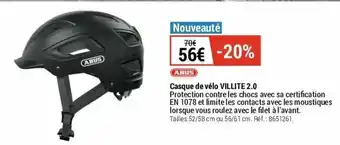 Decathlon Casque de Vélo VILLITE 2.0 offre