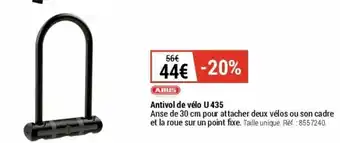 Decathlon Antivol de Vélo U435 offre