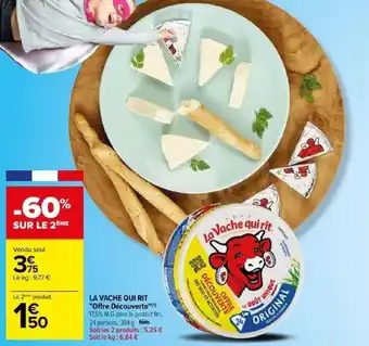 Carrefour LA VACHE QUI RIT "Offre Découverte" offre