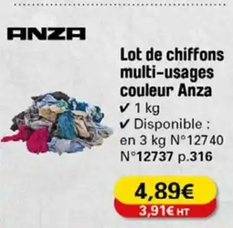 Lot de Chiffons Multi-Usages