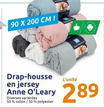 Action Drap-housse en jersey Anne O'Leary offre