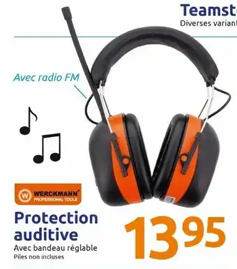 Action Protection auditive offre