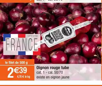 Migros Oignon Rouge Tube offre