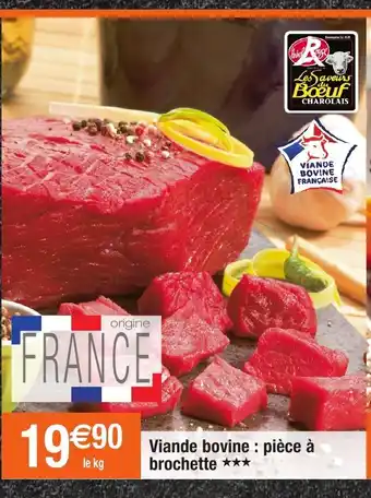 Viande Bovine : Piéce a Brochette