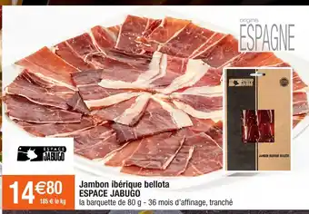 Migros Jambon ibérique Bellota Espace Jabugo offre