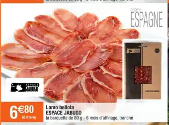 Migros Lomo Bellota Espace Jabugo offre