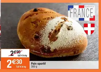 Migros Pain Sportif offre