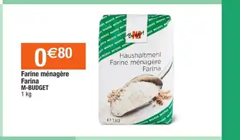 Migros Farine Ménagére Farina M-budget offre