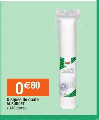 Disques De Ouate M-budget