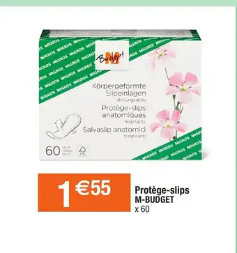 Protége-Slips M-Budget