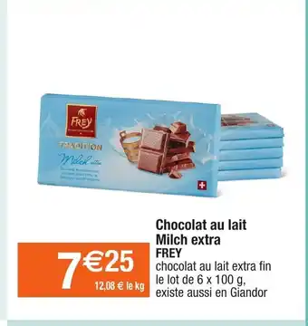 Chocolat Au Lait Milch Extra Frey