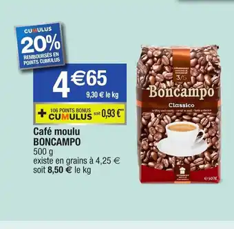 Café Moulu Boncampo