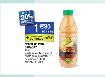 Nectar De Poire Sarasay