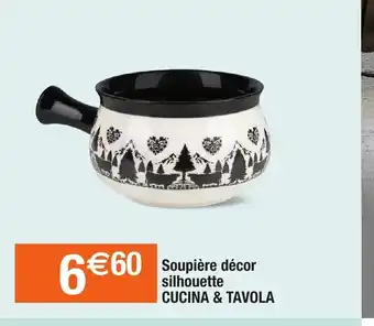 Soupiére Décor Silhouette Cucina & Tavola