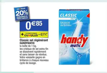 Classic Sel Régénérant Handymatic