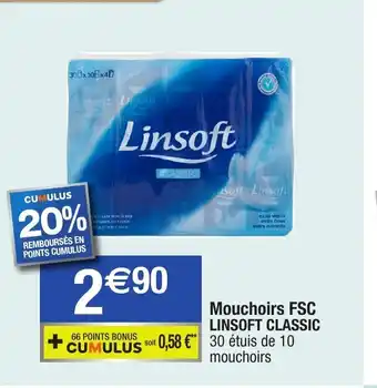 Migros Mouchoirs FSC Linsoft Classix offre