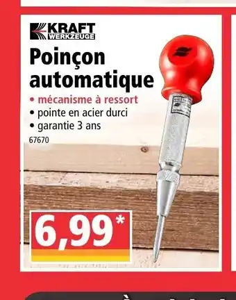 Norma Poincon Automatique offre