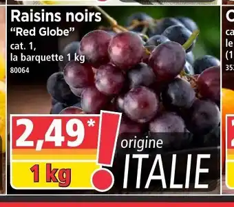 Norma Raisins Noirs offre