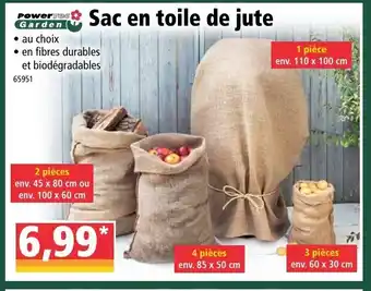 Norma Sac En Toile De Jute offre