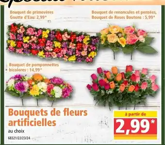 Norma Bouquets De Fleurs Artificielles offre