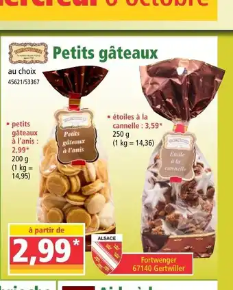 Norma Petits Gateaux offre