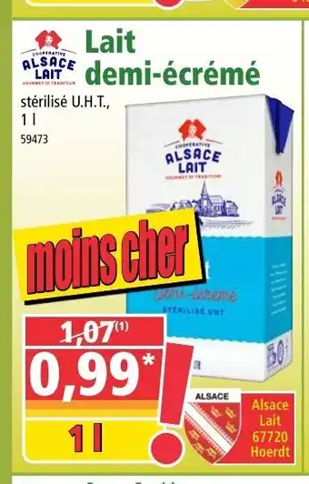 Lait Demi-écrémé